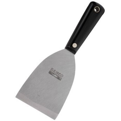 SPATULE RIGIDE AVEC MANCHE EN PLASTIQUE 50 MM - 216500500