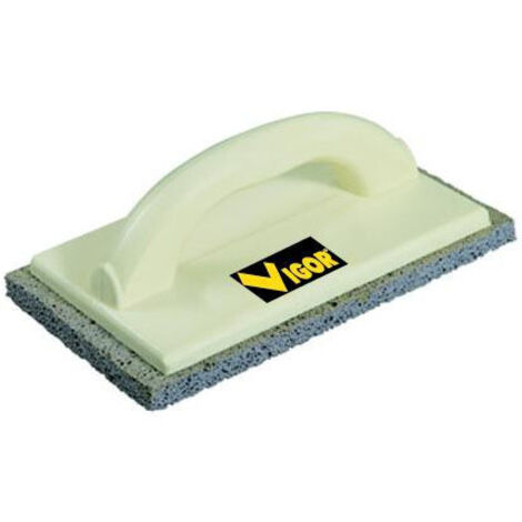 Spatule Vigor en polyuréthane, gomme souple, 220x140 mm