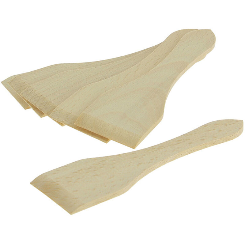 HOME EQUIPEMENT Spatules en bois pour Appareil &agrave; raclette par 6 A28641 pour Appareil &agrave; raclette