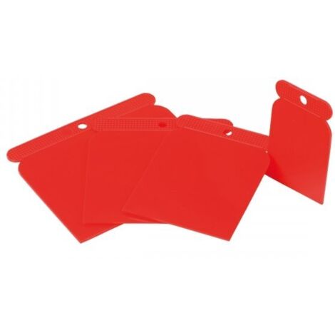 Spatules en plastique en forme de tongs (4 pièces)