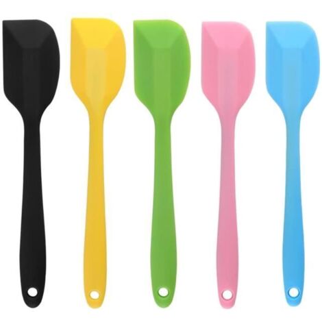 Spatules en Silicone - Non spécifié - 5pcs - Résistant à la chaleur - Design ergonomique - Facile à nettoyer