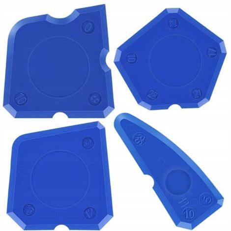 SPATULES POUR SILICONE SPATULE CUBES POUR APPLIQUER SILICONE JOINTS 4 PIÈCES