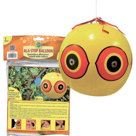 SPAVENTA VOLATILI PALLONE STARS - CM 40 GONFIO CM 60 SGONFIO - 12 pezzi