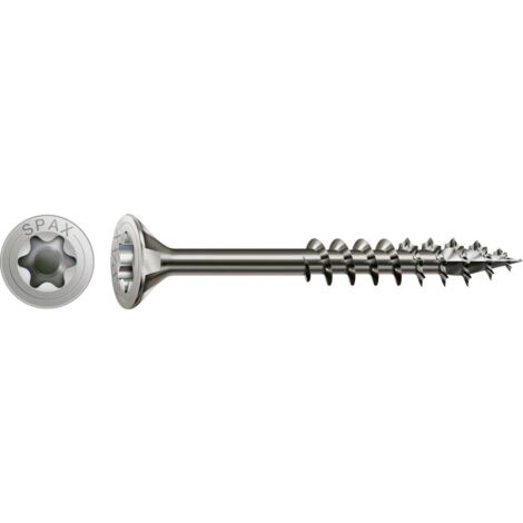 SPAX 197000350303 Vis à bois 3.5 mm 30 mm T-STAR plus 88091 acier inoxydable A2 200 pc(s)