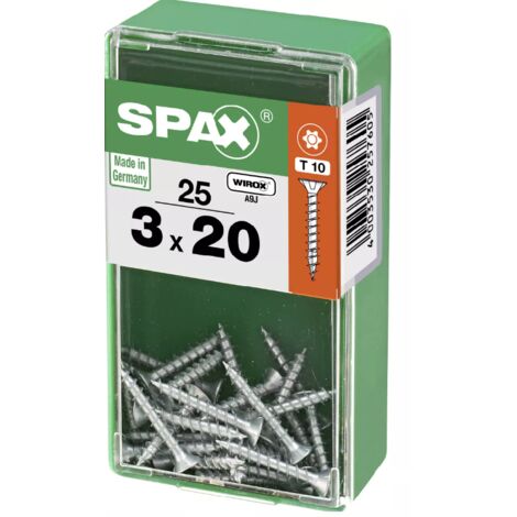 Spax 3x20 Universal Senkkopf T-STAR plus VGW WIROX A9J 3x20 S 25