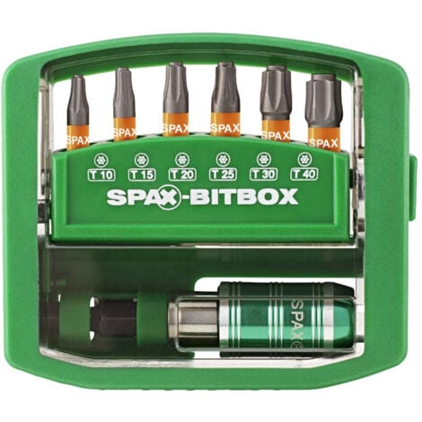 SPAX 4000007899019 Bit-Set 7teilig T-STAR plus inkl. Bithalter