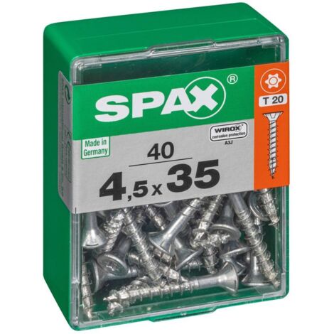 Spax 4,5x35 Universal Senkkopf T-STAR plus TGW WIROX A9J 4,5x35 M
