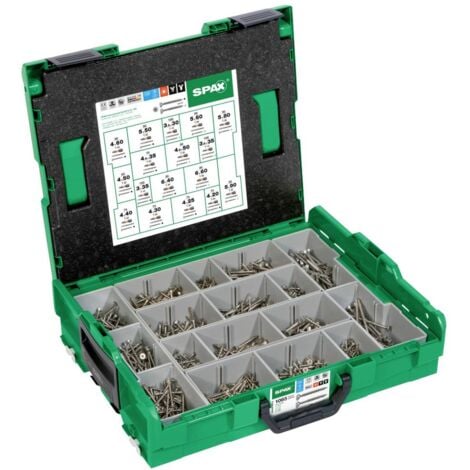 SPAX 5000009165019 Assortiment de vis combinées 1 set