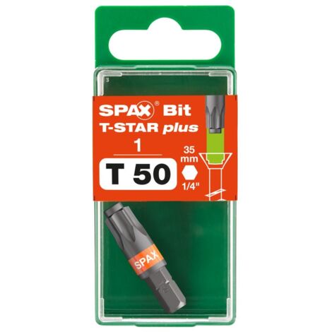 Spax Bit's T-STAR plus T50 1 Stück Bits