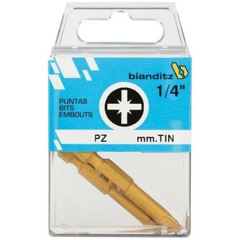 SPAX blister 2u punta pz-2 ti 2-50 , El blister 2u punta pz-2 ti 2-50 de Wiha es un conjunto de dos puntas para atornillar, diseñadas para un rendimiento ópt