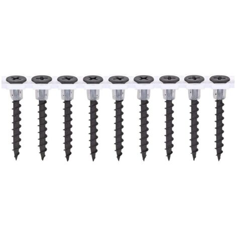 SPAX GIX-B Grobgewinde magaziniert, 3,9 x 45 mm, 1000 Stück, Vollgewinde, Trompetenkopf, Kreuzschlitz H2 - 1891170390456