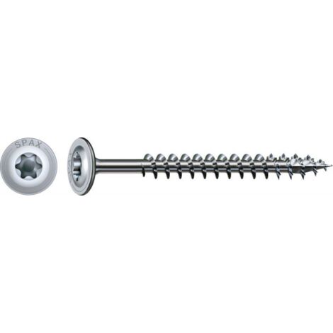 SPAX HI.FORCE, 8 x 80 mm, 20 Stück, Vollgewinde, Tellerkopf, T-STAR plus T40, 4CUT, WIROX - 4251010800806