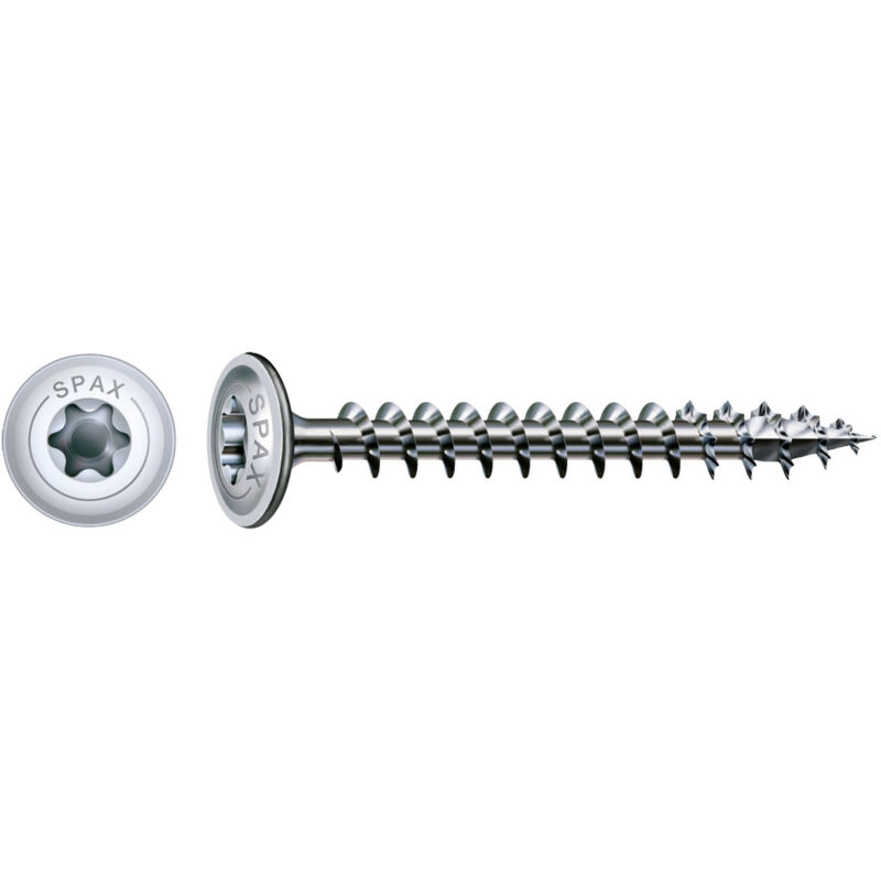 Banyo - spax 251010600805 Holzschraube 6 mm 80 mm t-star plus Stahl wirox 100 St.