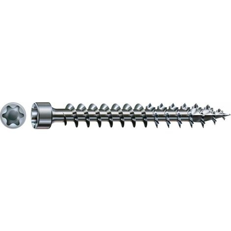 SPAX IN.FORCE, 6 x 160 mm, 10 Stück, Vollgewinde, Zylinderkopf, T-STAR plus T30, 4CUT, WIROX - 4211010601612