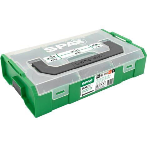 Spax Montagekasten L-BOXX MINI KUNSTSTOFF T-STAR PLUS BLAX