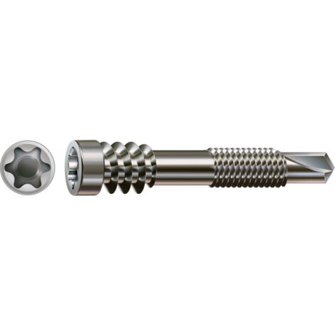 Spax Profilbohrschrauben 5x51 mm TX25 Zylinderkopf Schrauben, A2 Edelstahl