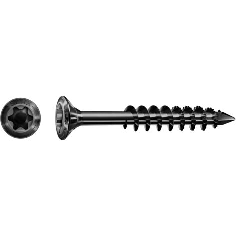 Spax-S 4,5x50 A2 Linsenkopf Fräsrippen T-Star Plus T20 Teilgewinde Cut 200St Bla
