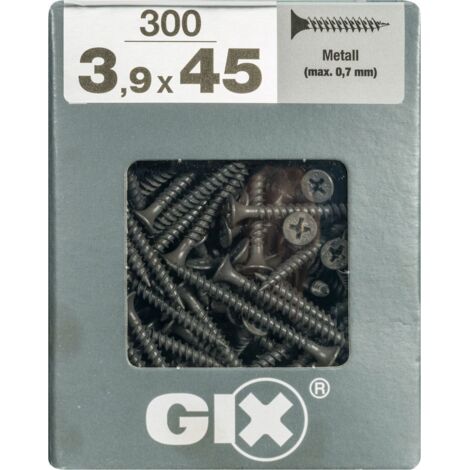 Spax Schnellbauschrauben 3.9 x 45 mm PH 2 Feingewinde - 300 Stk. Schrauben