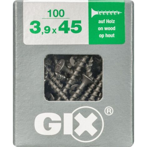 Spax Schnellbauschrauben 3.9 x 45 mm PH 2 Grobgewinde - 100 Stk. Holzschrauben