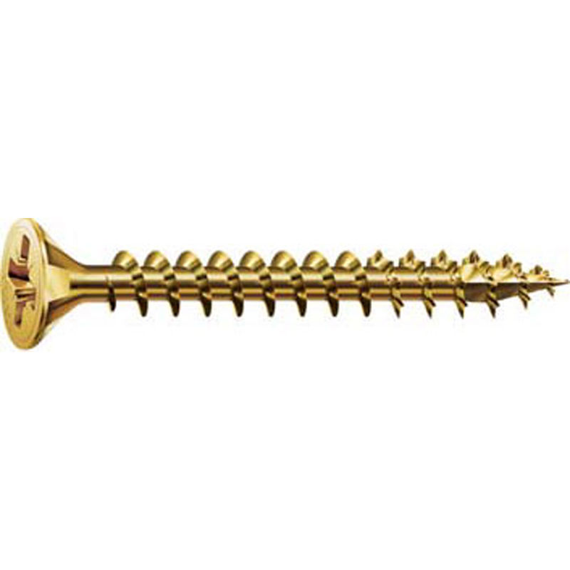 TORNILLO ROSCA MADERA DIN 7505-A 4,0 X 20 MM BICROMATADO cabeza de cruz 1000 1000