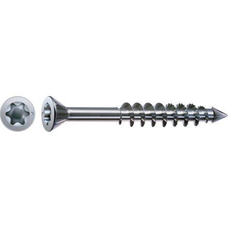 SPAX SPAX-M, 3,5 x 40 mm, 200 Stück, Teilgewinde, Senkkopf, T-STAR plus T15, CUT-Spitze, WIROX - 0441010350403