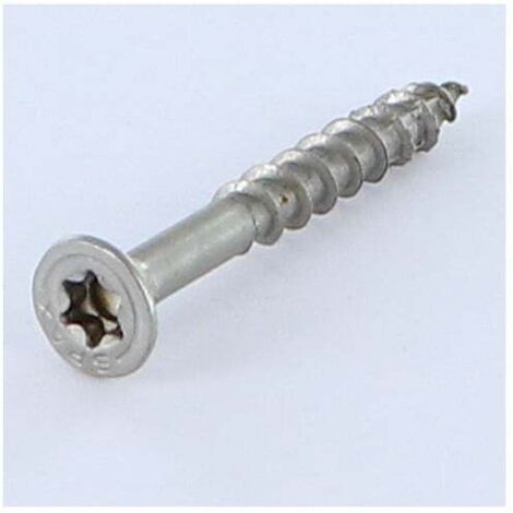 Spax T-STAR PLUS Tête fraisée TORX T10 Inox A2 3X16 Filetage total microvis-10 pièces
