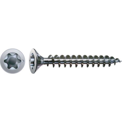 SPAX Universalschraube, 3 x 12 mm, 30 Stück, Vollgewinde, Senkkopf, T-STAR plus T10, S-Spitze, WIROX - 4191010300121