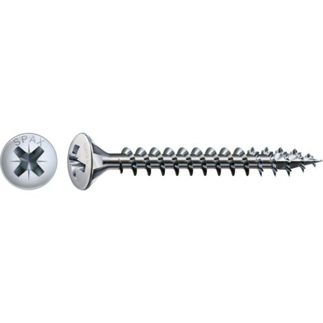 Spax Universalschraube 3,5 x 15 mm LinsenSenkkopf Kreuzschlitz Z Vollgewinde 4CUT WIROX A3J 1000 Stk