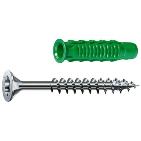 Spax Universalschrauben + Dübel 4.5 x 45 mm TX 20 - 6er Set
