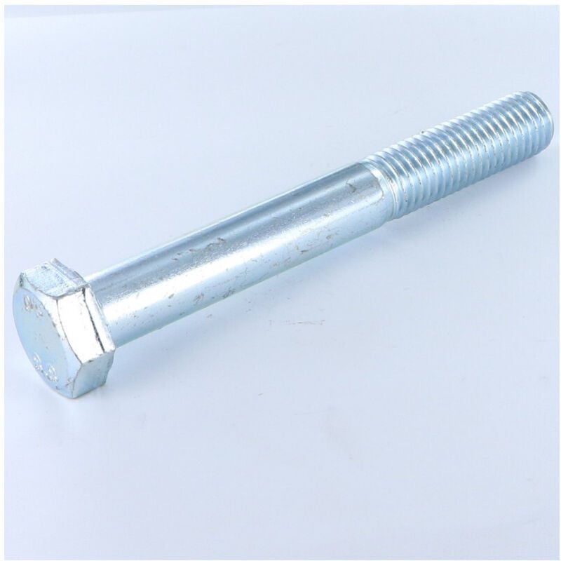 Corps de boulon filetage partiel Tête hexagonale TH M16X260 Classe 8.8 Acier zingué-5 pièces