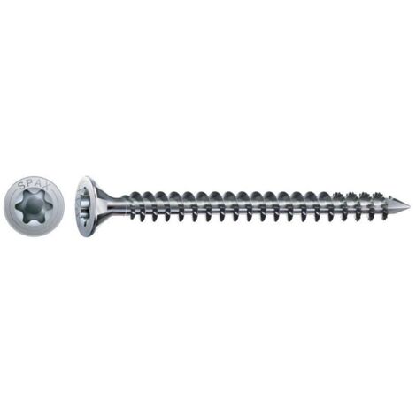 Spax Vis bois Tête fraisée TF TORX T40 8X160 Filetage total WIROX-5 pièces