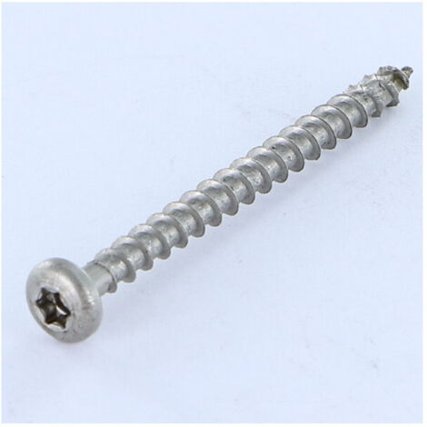 Spax Vis bois Tête ronde TR T-STAR+ TORX T20 5X25 Inox A2-10 pièces