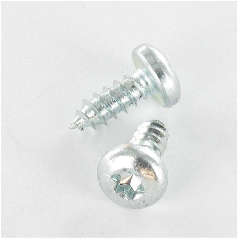 Vis tôle Tête cylindrique tc torx T20 4.8X16 Acier zingué-1000 pièces