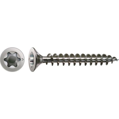 SPAX Vis universelle acier inoxydable A2 ,3 x 12 mm ,100 Stk. - Boîte pro