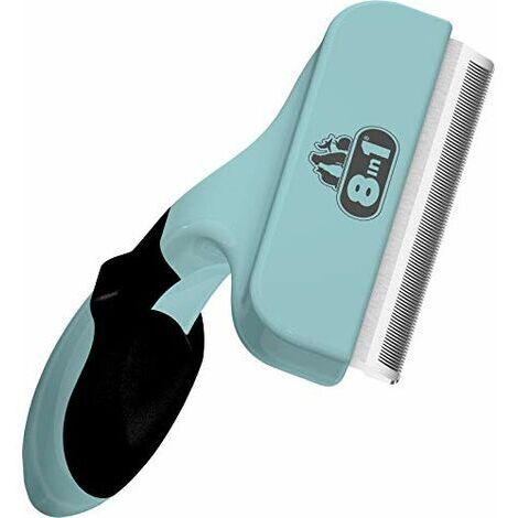 Spazzola 8in1 Perfect Coat con manico ergonomico per cani grandi
