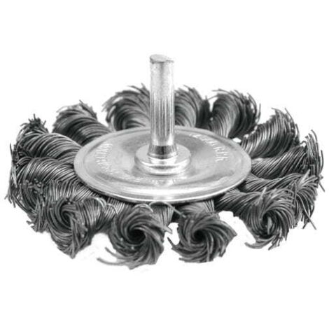 SPAZZOLA A DISCO VOREL 75mm FILO RITORTO, GAMBO 06993