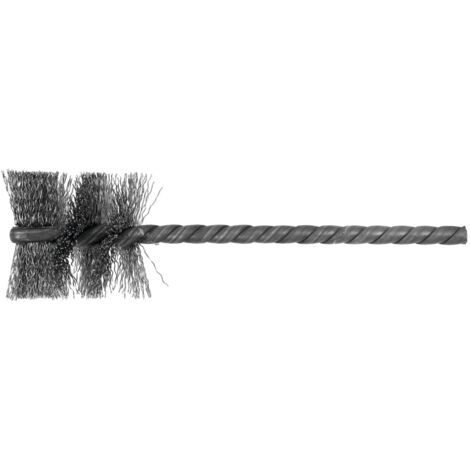 Spazzola a getto D.25mm con asta da 3,8mm e spessore del filo di 0,2mm STA 25mm