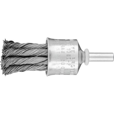 Spazzola a pennello PBG ST D.23mm, manico, spessore filo 0,5mm, STA 0,5mm, 10 pezzi