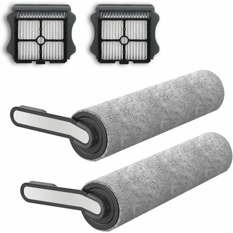 Spazzola a rullo e filtro di ricambio per