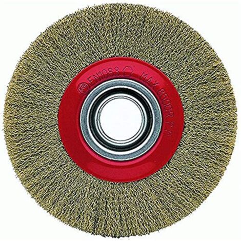 Spazzola circolare Bellota 50810-10016 Filo ondulato industriale in ottone