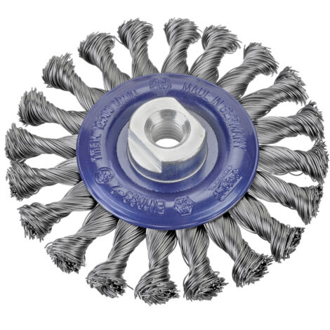 Spazzola circolare Osborn 0402631151 filo acciaio 115 mm