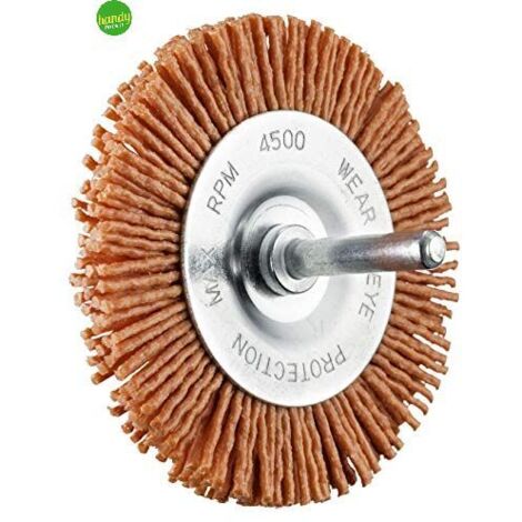 Spazzola circolare sit filo nylon abrasivo Ø 100 mm per trapano