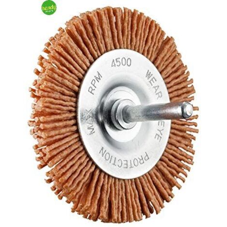 Spazzola circolare sit filo nylon abrasivo Ø 75 mm per trapano