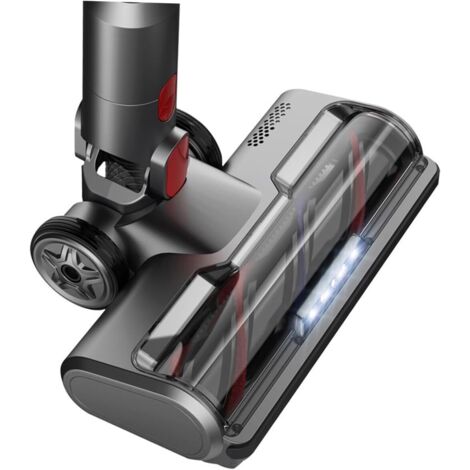 Spazzola compatibile con aspirapolvere Dyson V10 V8 V7 V11 V15, spazzola elettrica a trasmissione diretta con 5 luci LED per tappeti a pelo corto e pavimenti duri
