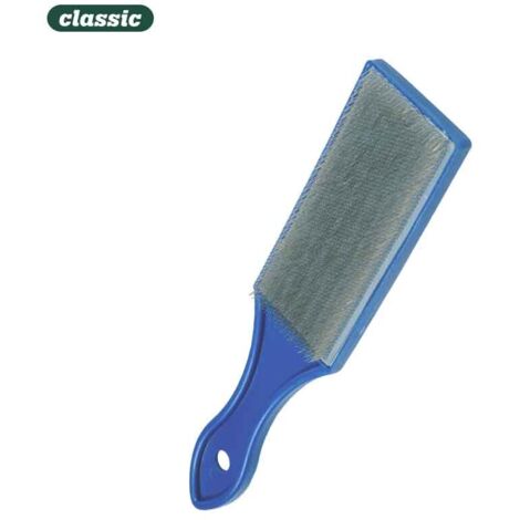 Spazzola con manico in acciaio e plastica per lime F1100 MOTA