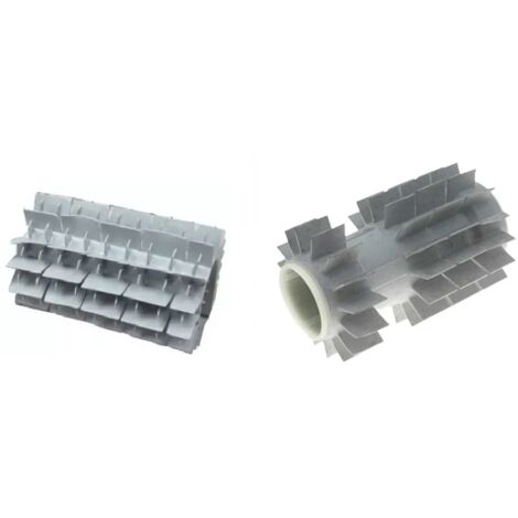 Spazzola corta PVC grigia robot Dolphin