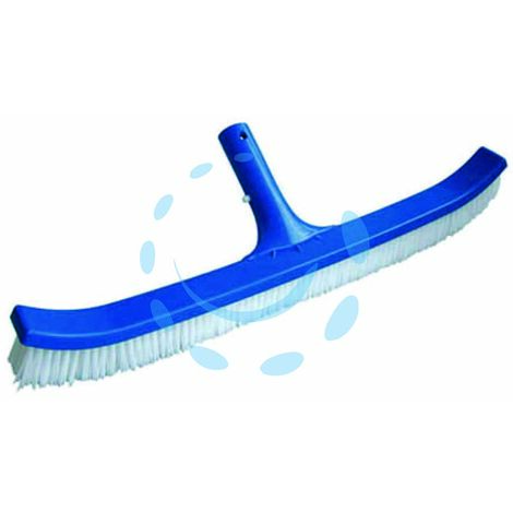 SPAZZOLA CURVA SENZA MANICO PER PARETI PISCINA