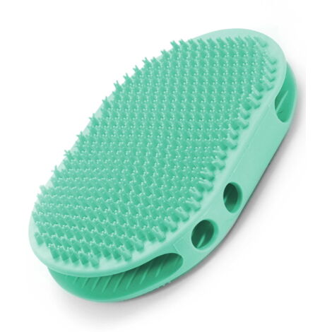 Spazzola da palmo doppia in gomma Hairmony per cani