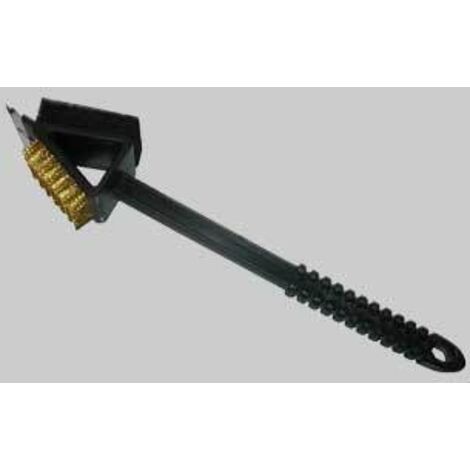 Spazzola doppia per barbecue 36 cm