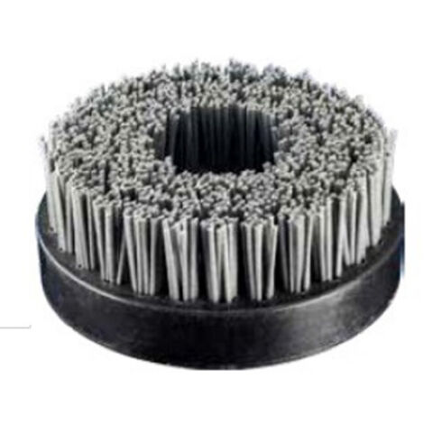 SPAZZOLA FRONTALE PUNZONATA A TAZZA IN NYLON ABRASIVO Gr.46 Ø115mm SIT